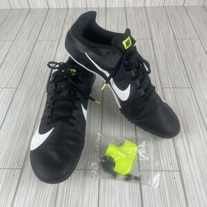 Nike Racing‎ Sprint Track Shoes Spikes Black White Neon 11
